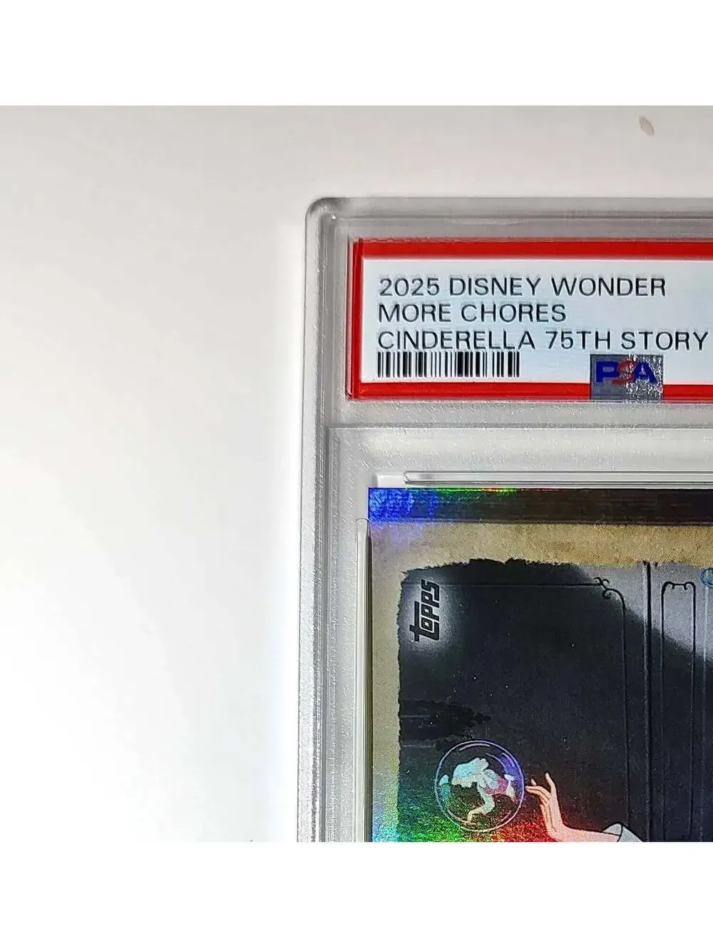 More chores: oh sing, sweet nightingale 2025 Topps Disney #C75-7 PSA 9